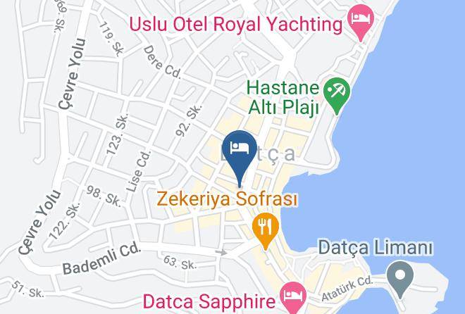 Datca - Antalyali Han Otel Maps