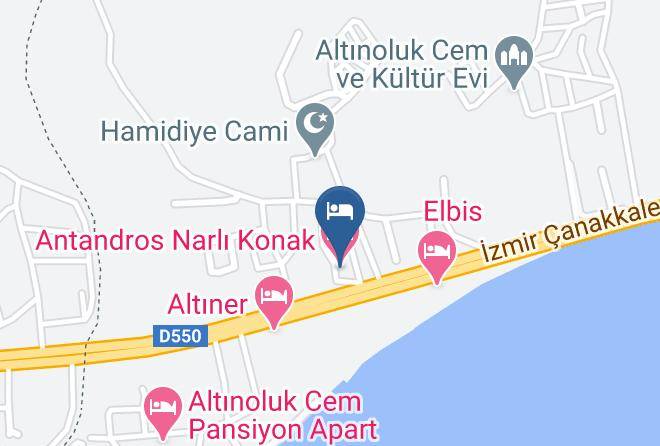 Edremit - Antandros Narli Konak Maps
