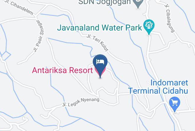 Sukabumi Regency - Antariksa Resort Maps