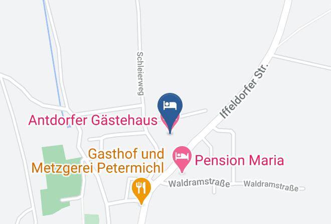 Weilheim Schongau - Antdorfer Gastehaus Maps