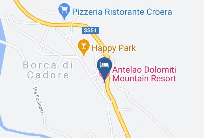 Belluno - Antelao Dolomiti Mountain Resort Maps
