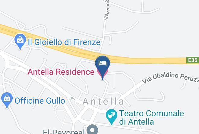 Florence - Antella Residence Maps