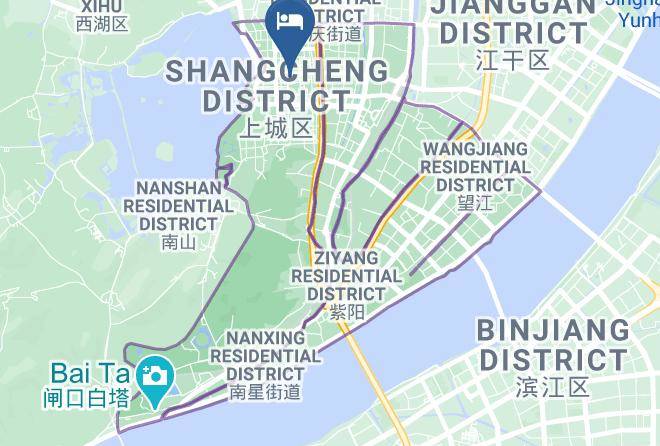 Hangzhou - Anteng Business Hotel Hangzhou Maps