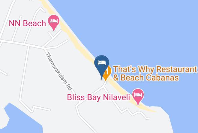 Trincomalee - Antheia Beach Resort And Cabanas Maps