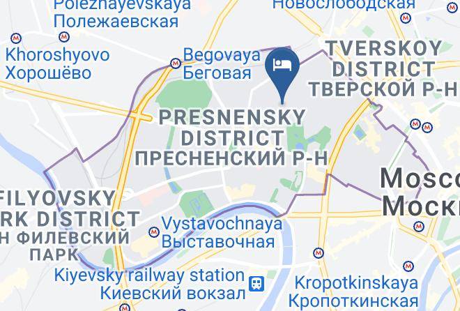 Moscow - Hotel Antik Maps