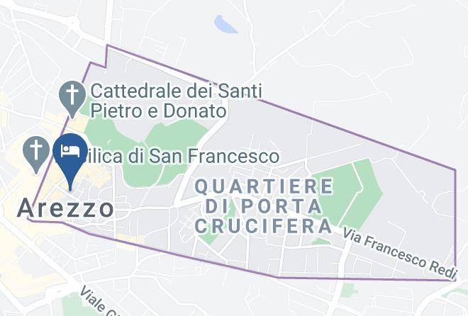 Arezzo - Antica Cittadella B&b Maps