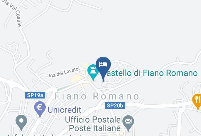 Rome - Antica Corte Del Castello Maps