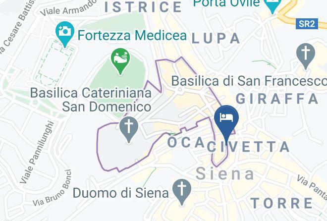 Siena - Antica Dimora Del Buongoverno Maps
