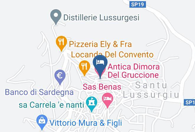 Oristano - Antica Dimora Del Gruccione Maps