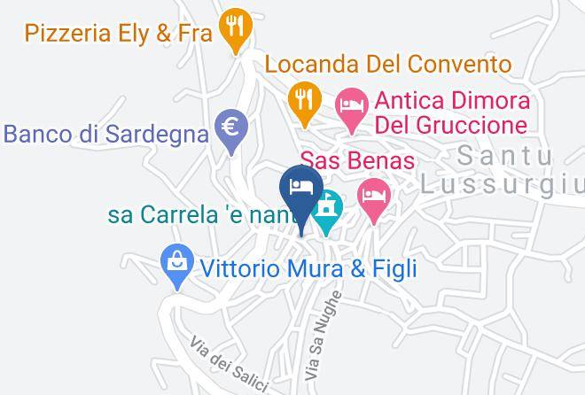 Oristano - Albergo Diffuso S'illustradu Maps