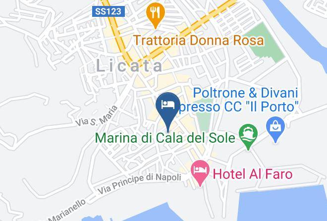Agrigento - Antica Dimora Dell'ammiraglio Maps