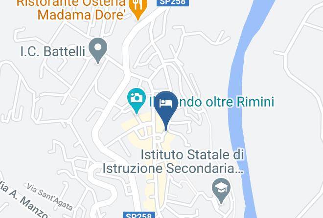 Rimini - Antica Dimora Di Mercatino Maps