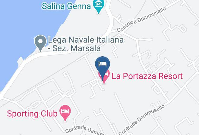 Trapani - Antica Dimora La Portazza Maps