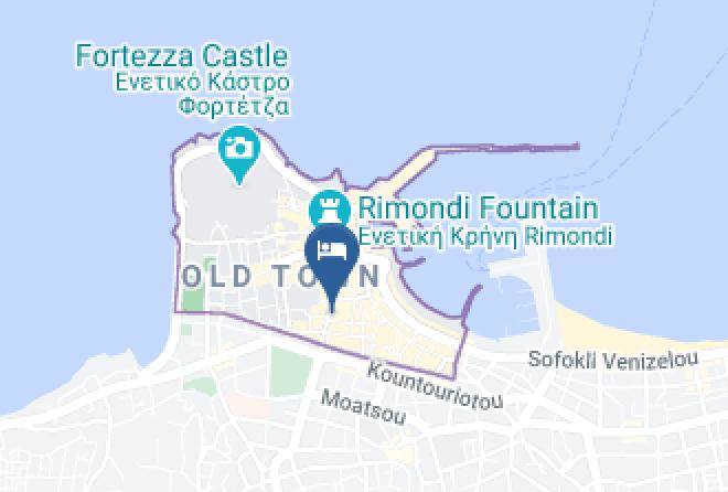 Rethimni - Antica Dimora Suites Maps