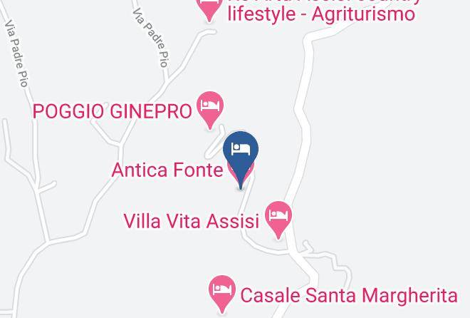 Perugia - Antica Fonte Maps