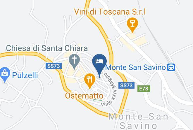 Arezzo - Antica Foresteria Maps