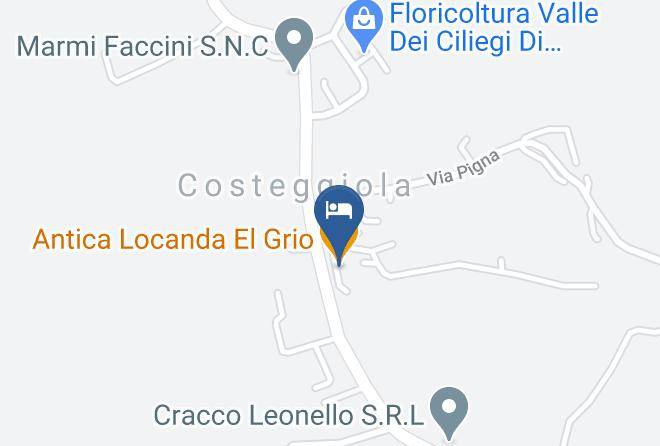 Verona - Antica Locanda El Grio Maps