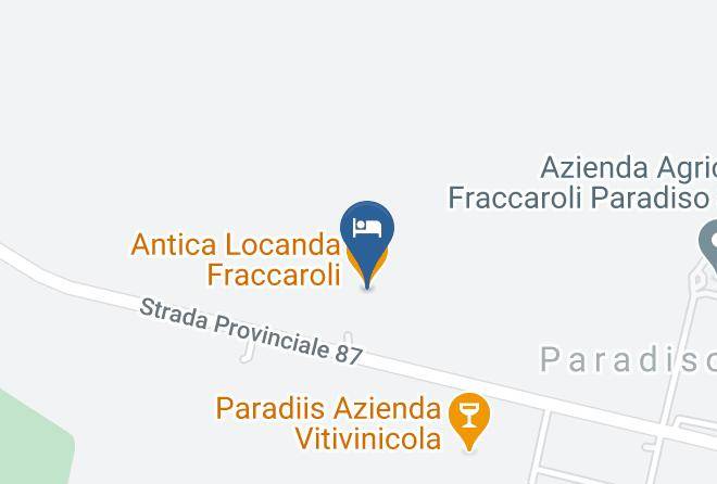 Udine - Antica Locanda Fraccaroli Maps