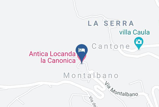 Modena - Antica Locanda La Canonica Maps