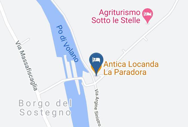 Antica Locanda La Paradora Map