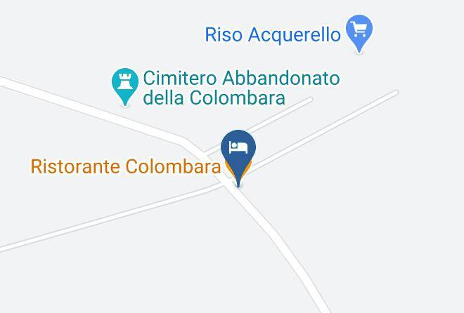 Vercelli - Antica Osteria La Colombara Maps