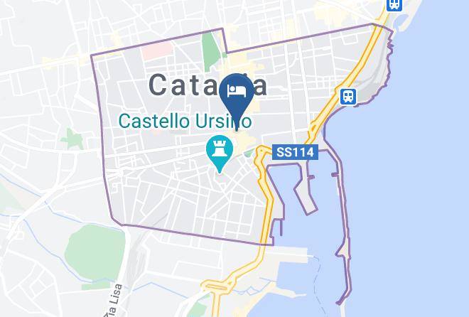 Catania - Antica Profumeria Bed And Breakfast Maps