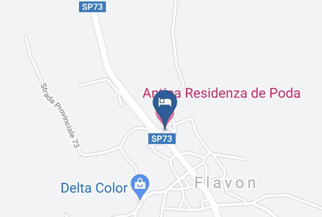 Antica Residenza De Poda Map