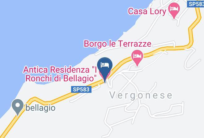 Como - Antica Residenza I Ronchi Di Bellagio Maps