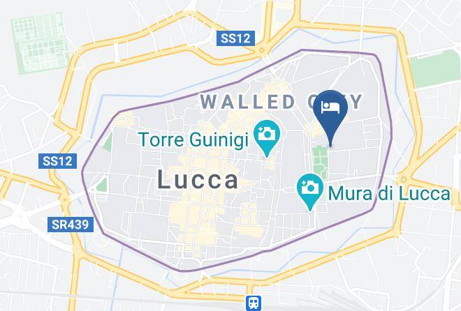 Lucca - Antica Residenza Santa Chiara Maps