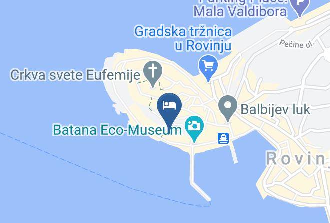 Rovinj - Antiche Mura Rovinj Maps