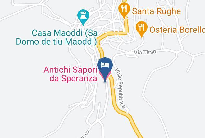Nuoro - Antichi Sapori Da Speranza Maps