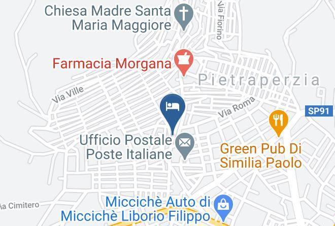 Enna - Antico Albergo Italia Maps