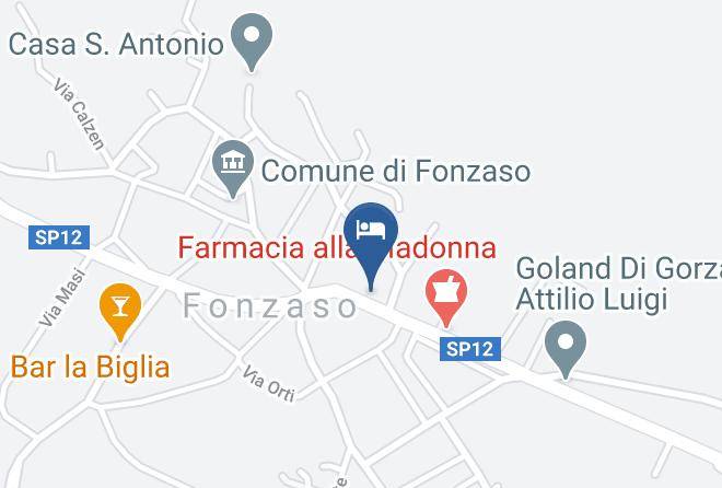 Belluno - Antico Albergo Sant'antonio Maps