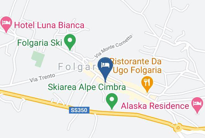 Trento - Antico Albergo Stella D'italia Maps
