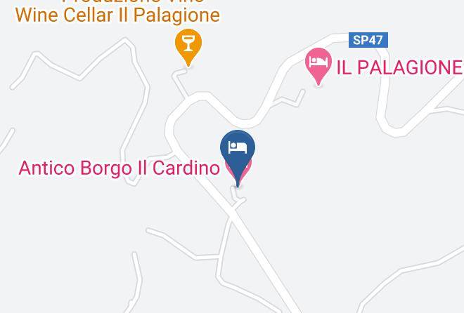 Siena - Antico Borgo Il Cardino Maps