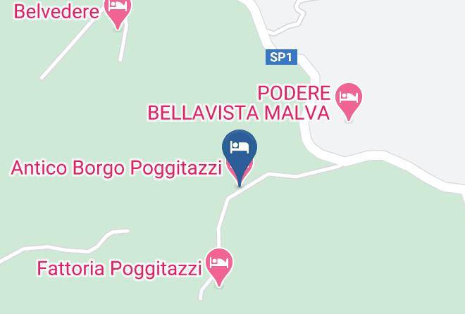 Arezzo - Antico Borgo Poggitazzi Maps