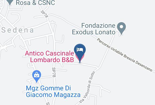 Brescia - Antico Cascinale Lombardo B&b Maps