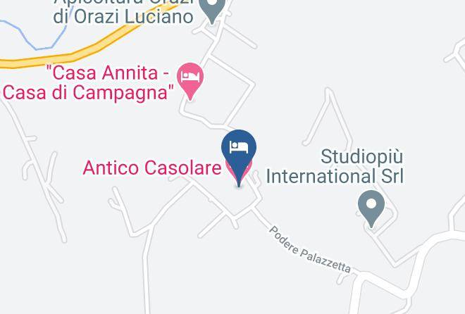 Perugia - Antico Casolare Maps