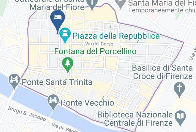 Florence - Antico Centro Suites Maps
