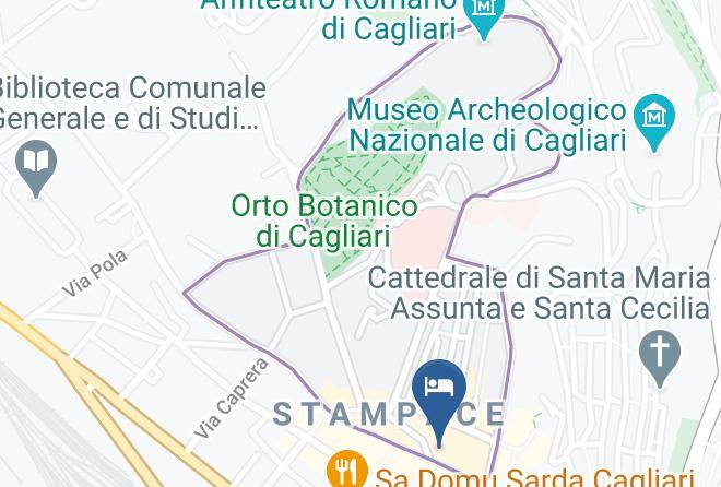 Cagliari - Antico Corso Charme Maps