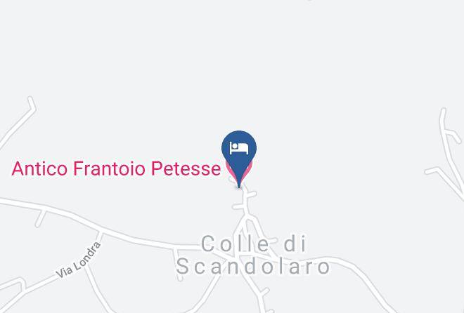 Perugia - Antico Frantoio Petesse Maps