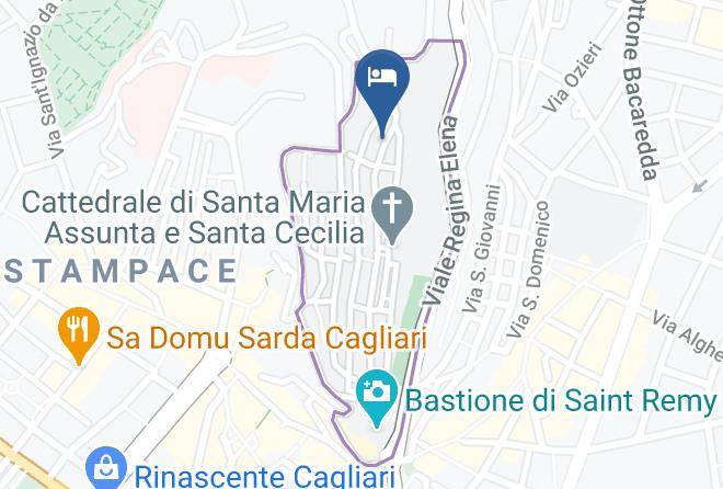 Cagliari - Antico Palazzo Crisaripa Maps
