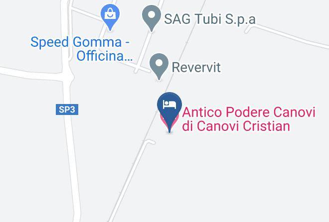 Reggio Emilia - Antico Podere Canovi Di Canovi Cristian Maps