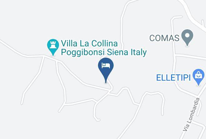 Siena - Antico Podere Il Bugnolo Maps