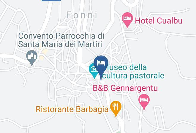 Nuoro - Antico Restauro Maps
