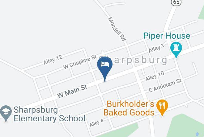 Washington - Antietam's Jacob Rohrbach Inn Maps