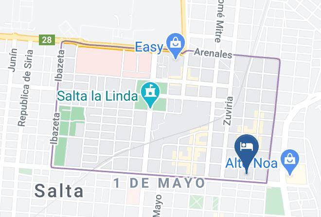 Salta - Antigal Hotel Maps