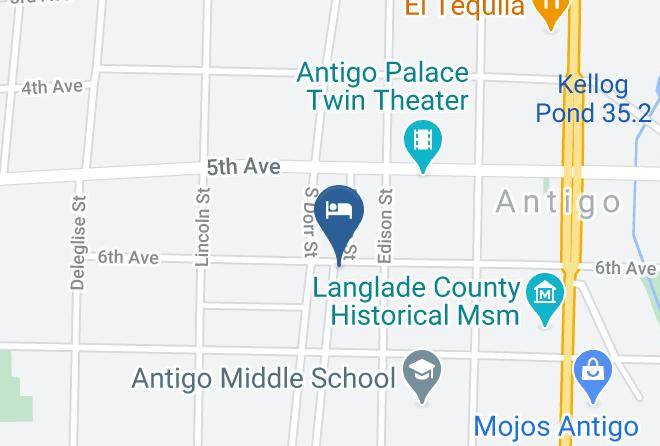 Langlade - Antigo Hotel Maps