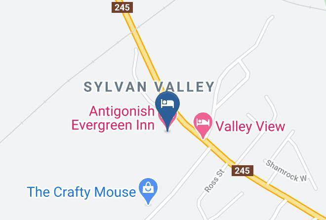 Antigonish - Antigonish Evergreen Inn Maps