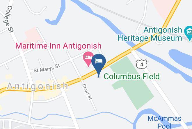 Antigonish - Antigonish Victorian Inn Maps